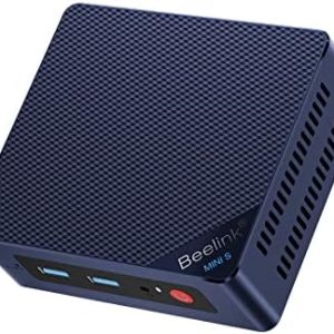 Beelink Mini PC Mini S12 | 12th Gen Quad-Core N95 | 8G DDR4 RAM, 256G SSD | Compact 4K UHD Desktop | Ideal for Office &